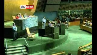 Mahmoud Ahmadinejad UN Speech- US Walks Out On Iranian President After 9/11 Comments