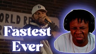 IS THIS THE FASTEST NOW?!?! Rapper reacts to CHOPPER (FASTEST RAP EVER) - GAWNE | REACTION