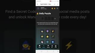 Spell Wallet Daily Puzzle 14August | Spell Wallet Today Puzzle Cards 14 August | Spell Wallet Mining