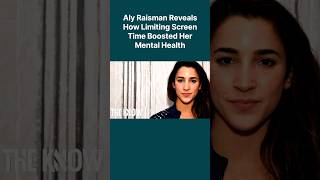 Aly Raisman Reveals How Limiting Screen Time Boosted Her Mental Health #TheKnowOfficial #shorts