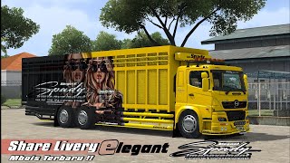 SHARE MOD BUSSID LIVERY ||| Hino Spady Elegant ||| MOD BUSSID TERBARU ||| BUSSID SIMULATOR INDONESIA