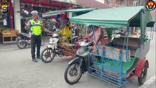 Operasi Zebra Lancang Kuning 2023, Kapolres Kep. Meranti Tinjau Arus Lalulintas Kota Selatpanjang