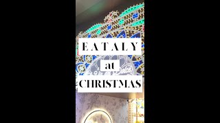 🧀🎄🍝 #christmas at EATALY #london