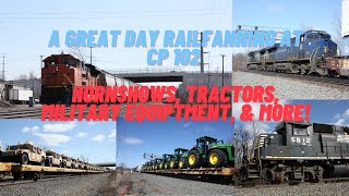 A Great Day of Railfanning at CP 102 - Macedonia, OH - 3/5/21