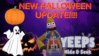 Checking out new Halloween update with yall