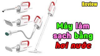 Lần đầu thấy máy lau, làm sạch bằng hơi nước | DEERMA ZQ600