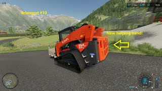 FS22 | Trying out the new KUBOTA loaders and tractors! | ERLENGRAT #10 | Alpine Dairy Farm