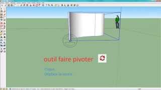 tutoriel sketchup: réaliser des surfaces courbes