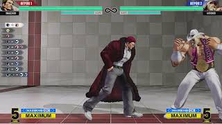 THE KING OF FIGHTERS XV - RYUJI YAMAZAKI 1 COMBO EXAMPLE