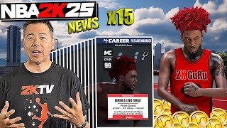 NBA 2K25 NEWS | MAJOR MYPLAYER BUILDER CHANGE