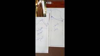 طريقة رسم باترون سالوبات #تفصيل #fashion #sew #sewingtutorial #sewing