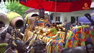 OTUMFUOR CELEBRATES THE FIRST AKWASIDE3 OF YEAR