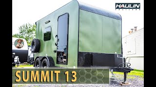 It's a Toy hauler, wait it's a RV? The 2023 Summit 13 by Haulin Trailers