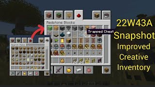 1.20 Snapshot 22W43A Improved CREATIVE INVENTORY