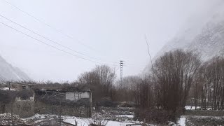 Snowfall in Siachen Area Saltoro Goma 2024