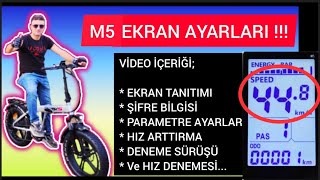 Xs35 ve Xs25 için M5 Ekran ayarları, Hız arttırma ve çok önemli ayarlar,ekstra bilgiler #elektrikli