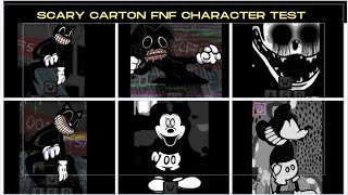 All Scary Carton Fnf Character Test