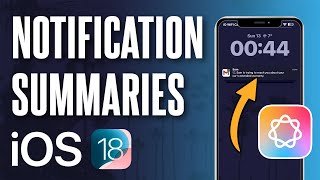 How to Turn ON/OFF Summarize Previews For Notifications on iPhone (iOS 18.1)