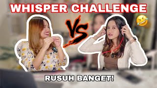 WHISPER CHALLENGE Ft. @ShelyChe ! HEBOH BANGET!! | Aurelliaurel