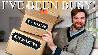 Coach Unboxing ✨ I Found Rare Vintage Coach Bags! ✨