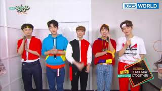 190308 TXT (투모로우바이투게더) ' Debut Interview at Music Bank