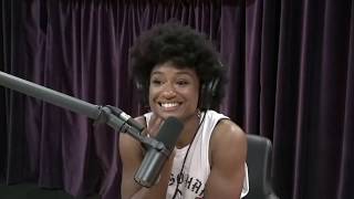 Joe Rogan & Angela Hill talk the skill level of Valentina Shevchenko