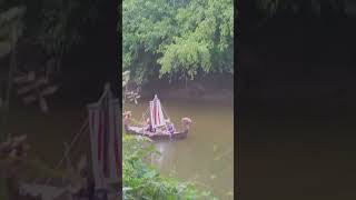 River Rat Regatta on the Neuse cardboard Viking ship