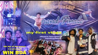 my first vlogs l Bihar dance sports championship 2022 l winner contemporary style me 🏆