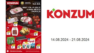 Konzum katalog (HR) - 14.08. - 21.08.2024