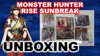 【Switch】Unboxing the Monster Hunter Rise Sunbreak Pro Controller, Weekly Famitsu, and amiibos !!!