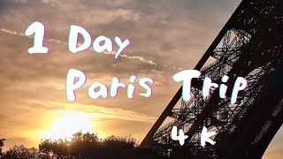 【4K 60fps Pari】Arc in Triomfe by walking from Le 'Etoile to La Tour Eifel