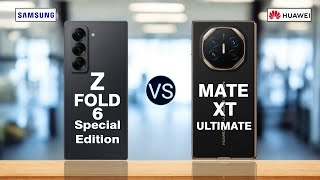 Samsung Galaxy Z Fold6 Special Edition 5G vs Huawei Mate XT Ultimate 5G