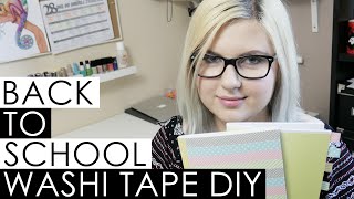 BACK TO SCHOOL 2016: Jak ozdobić przybory szkolne? WASHI TAPE DIY | Blogodynka