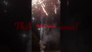 Fun night shooting Fireworks