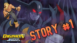 Story #1 Fight Dark Leomon and Devimon [Digimon Super Rumble]