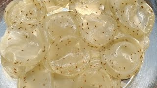 ஒரே நாளில் அரிசி அப்பளம் செய்வது எப்படி || Steamed Rice papad || Raw Rice Appalam