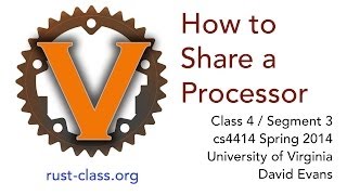 How to Share a Processor - Preemptive Scheduling