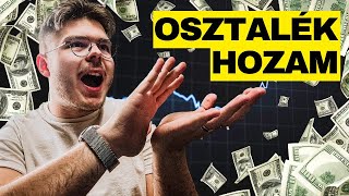 Mennyi Osztalékot Kaptam Januárban? (Osztalék Befektetés)