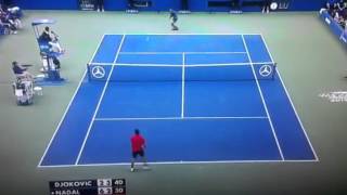 Djokovic vs Nadal - 54 Stroke Rally