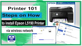 How to install EPSON 5190 via Wireless network