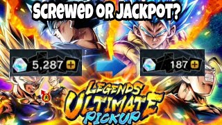 Summoning Legends Ultimate pickup characters! Shafted or Jackpot? ||Dragon Ball Legends