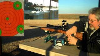 Remington 700 .308 ADL Converted to BDL Scope Sight in at 100 - 200 Yards