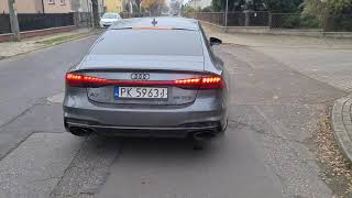 LAUNCH CONTROL AUDI A7 55 TFSI 2019 with RS7 exhaust