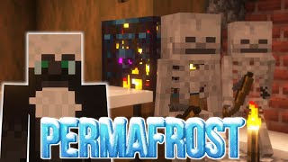 Minecraft Permafrost [Ep-3] Farming with Skeletons