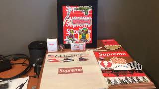 Supreme Sticker Collection!