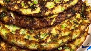 Special Zuccini pancakes.. @Wakiokitchen