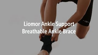 Liomor Ankle Support Breathable Ankle Brace