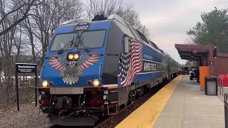 NJT and C and D action at Hackettstown, NJ 4/9/24-4/11/24