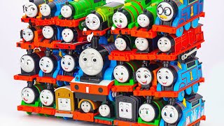 93 Minutes Satisfying with Unboxing Thomas & Friends blue & white toys come out of the box