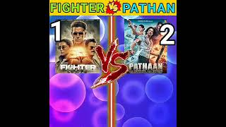 FIGHTER MOVIE VS PATHAN MOVIE COMPARISON😇😇#shorts #ytshorts#fighter movie#Pathan movie#srk#Hrithik